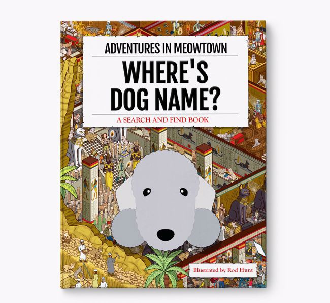 Personalised Bedlington Terrier Book: Where's Bedlington Terrier? Volume 2